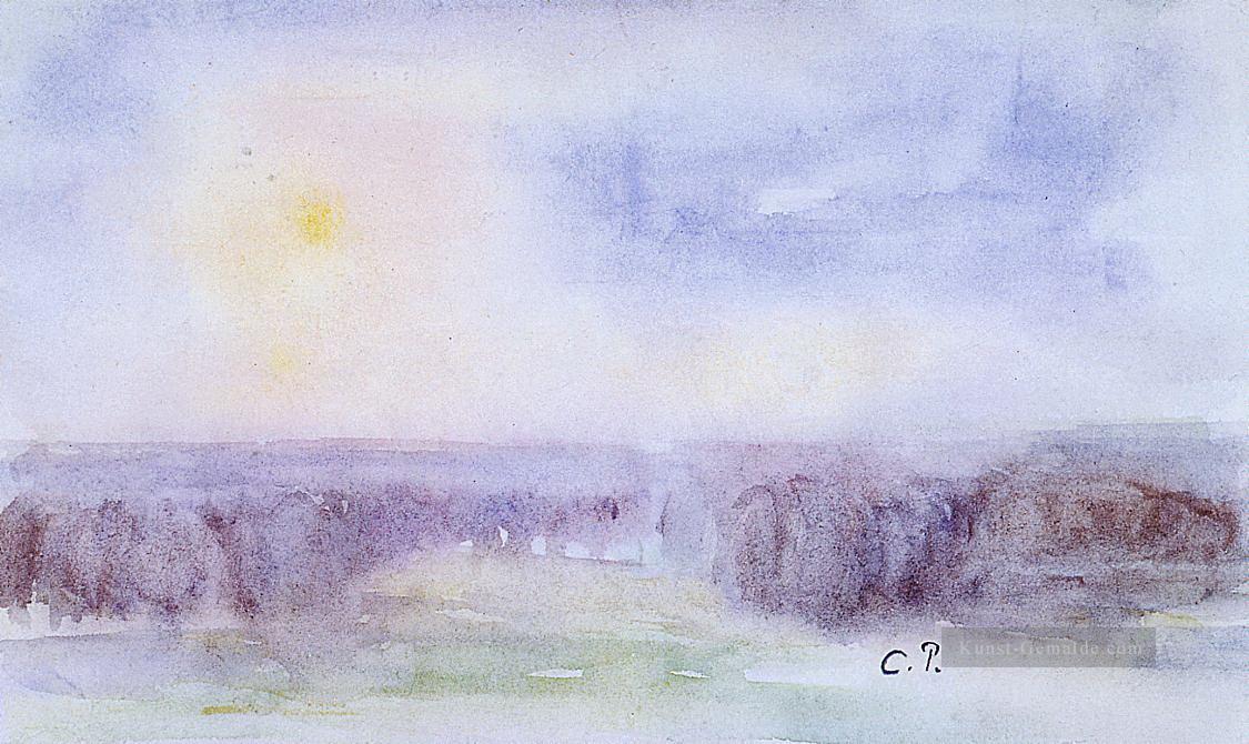 Landschaft bei eragny Camille Pissarro Ölgemälde